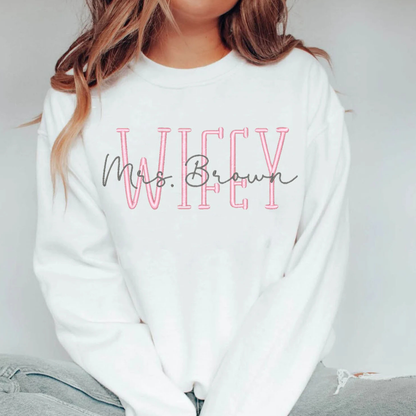 Personalized Monogram Two-Line: Embroidered