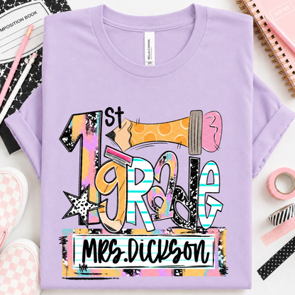Name Plate School CUSTOM -DTF&UV