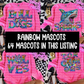 Rainbow Mascots (ALL 67 MASCOTS in this listing)-DTF