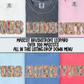 Mascots Brushstrokes Leopard(ALL LISTED IN THIS LISTING DROPDOWN)-dtf