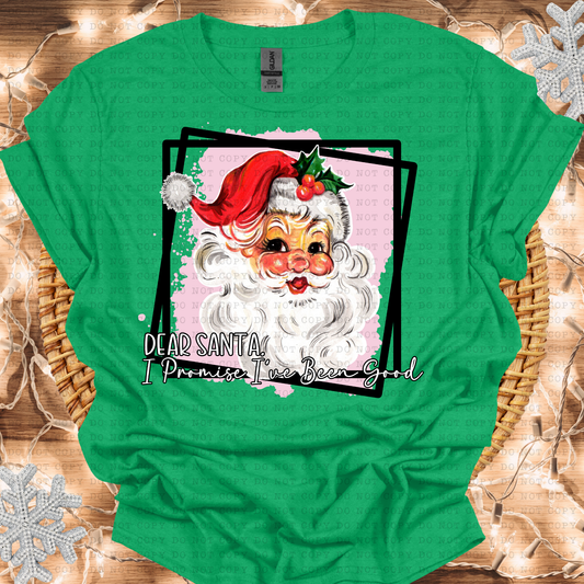 DEAR SANTA PINK-DTF