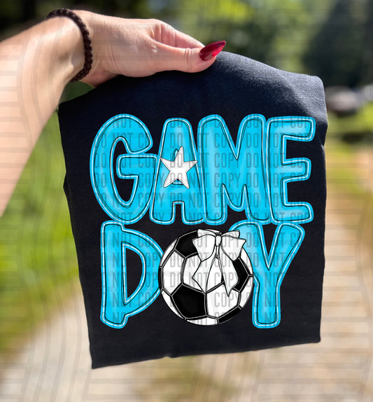 Game day Soccer (DROPDOWN Colors)-DTF&UV