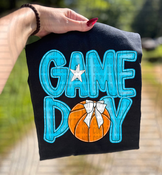 Game day Basketball (DROPDOWN Colors)-DTF&UV