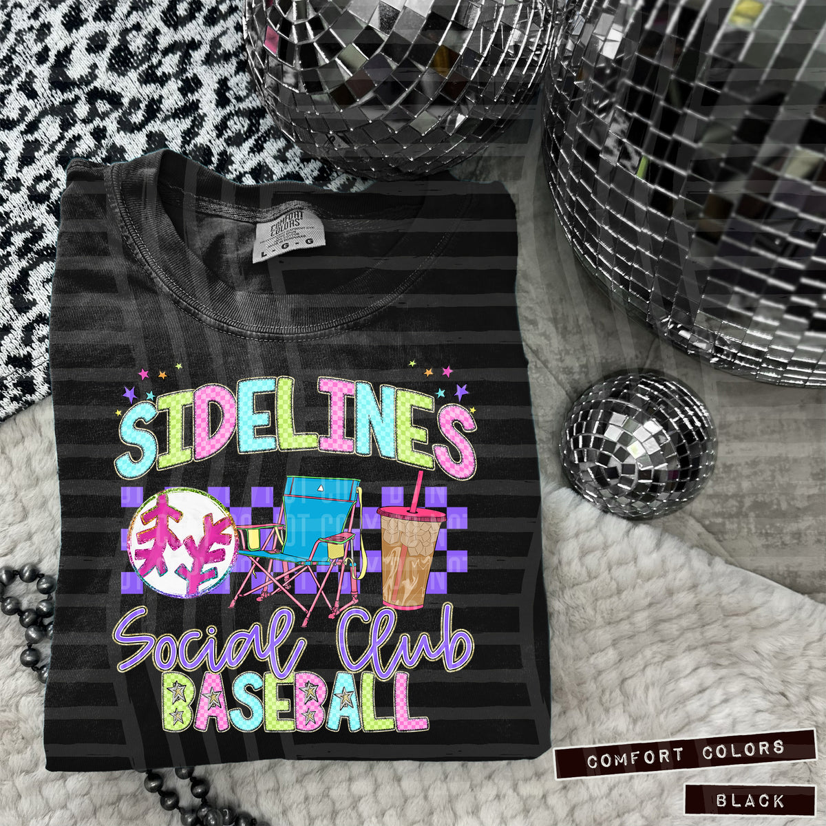 Sidelines Mama(Dropdown)-DTF