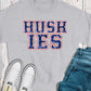 Huskies split sequin-DTF