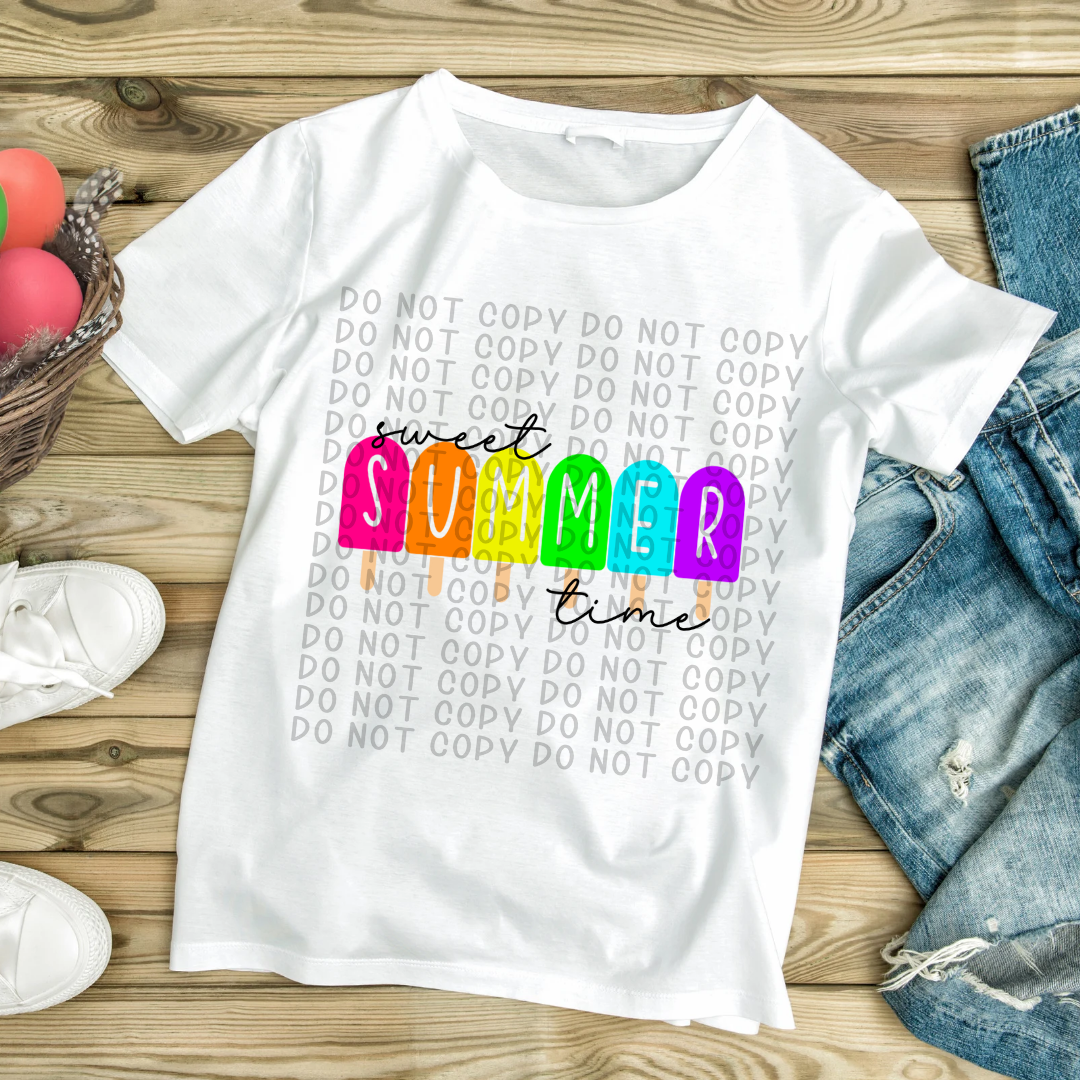 Sweet Summer Times Popsicles - DTF