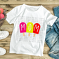 Mom Pink Yellow Red - DTF