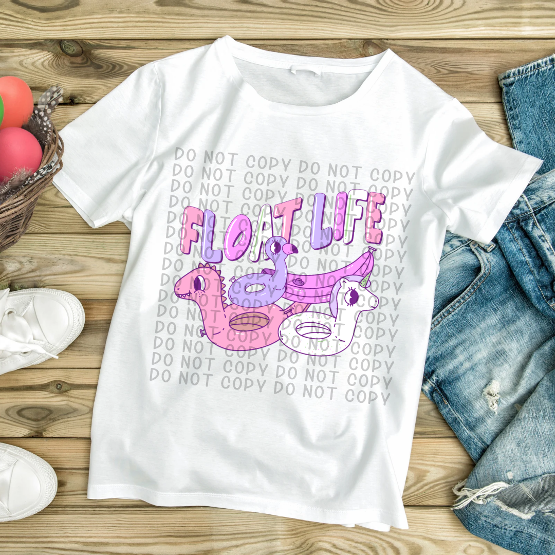 Float Life Purple - DTF β ABIDesignstore