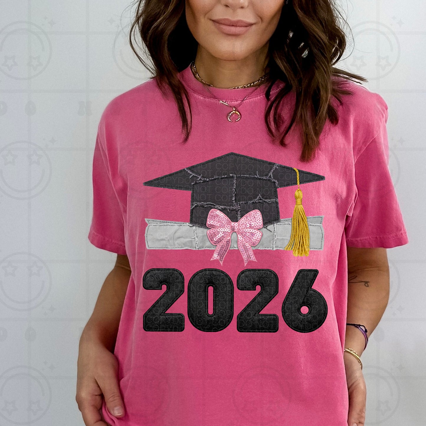 2026 graduation faux patch-DTF&UV