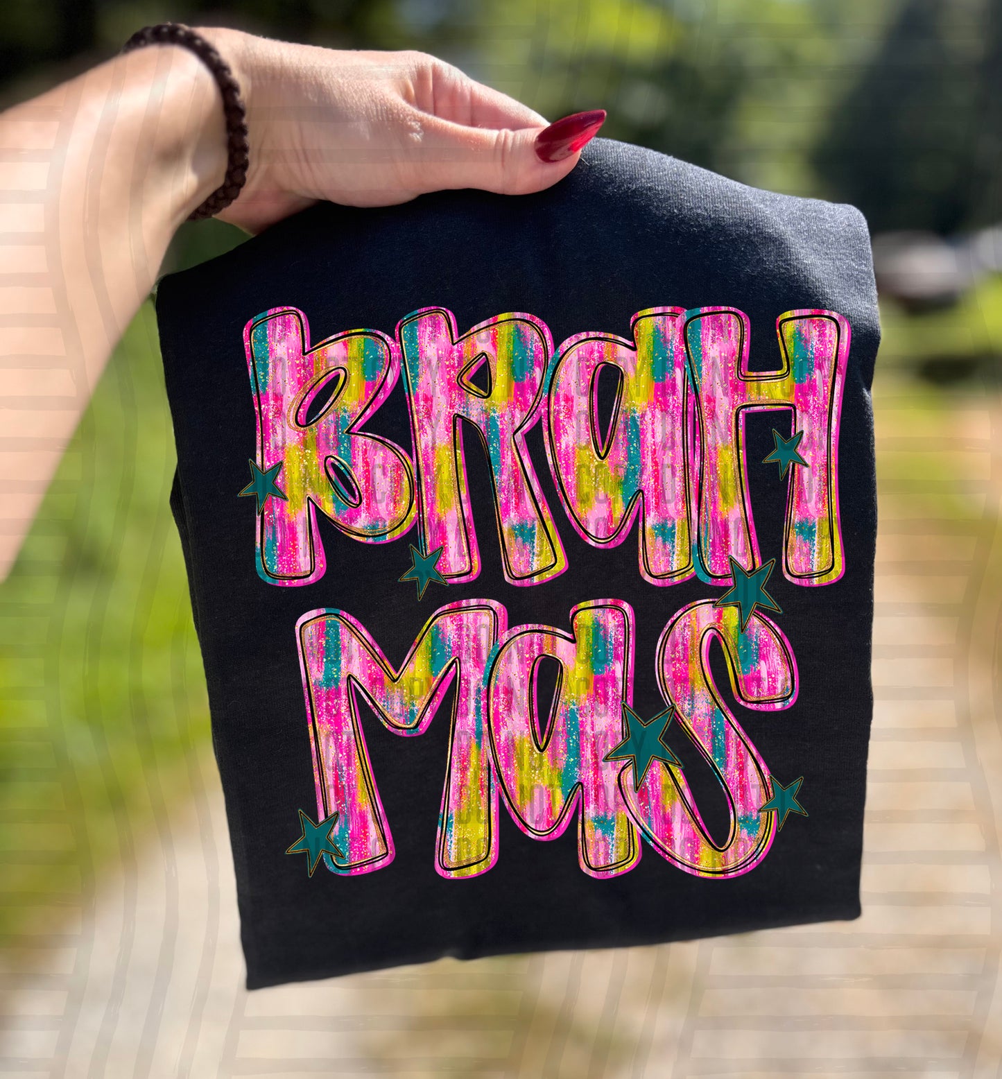 Holiday Brushstroke (DROPDOWN MENU)-DTF&UV