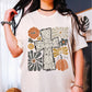 Boho Dotted Cross Floral Fall-DTF
