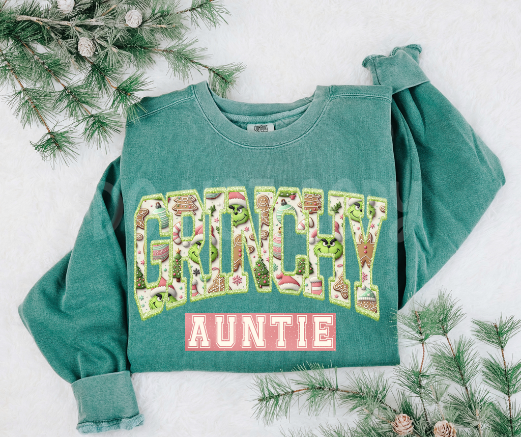 Grinchy Christmas Names (ALL NAMES LISTED IN THIS LISTING-DROPDOWN)-DTF