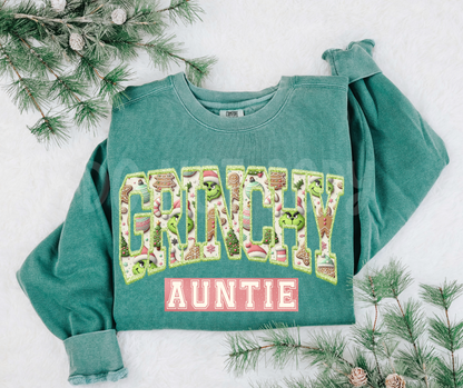 Grinchy Christmas Names (ALL NAMES LISTED IN THIS LISTING-DROPDOWN)-DTF