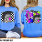 Bright Checkered Mascots (BACK- Dropdown)-DTF&UV