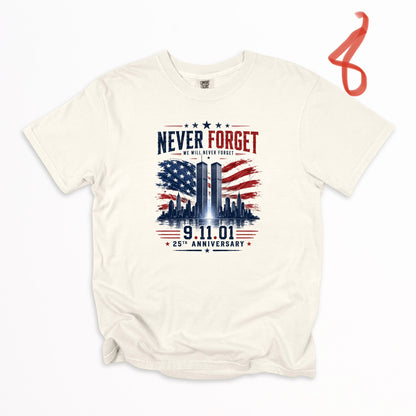 9/11 25th Anniversary (multiple options) -DTF&UV