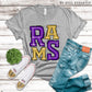 Rams Purple and Gold - DTF
