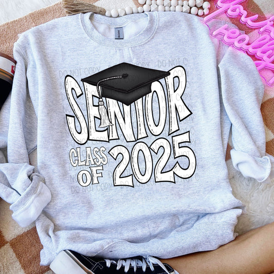 Senior Cap (ALL COLORS LISTED in this listing)-DTF