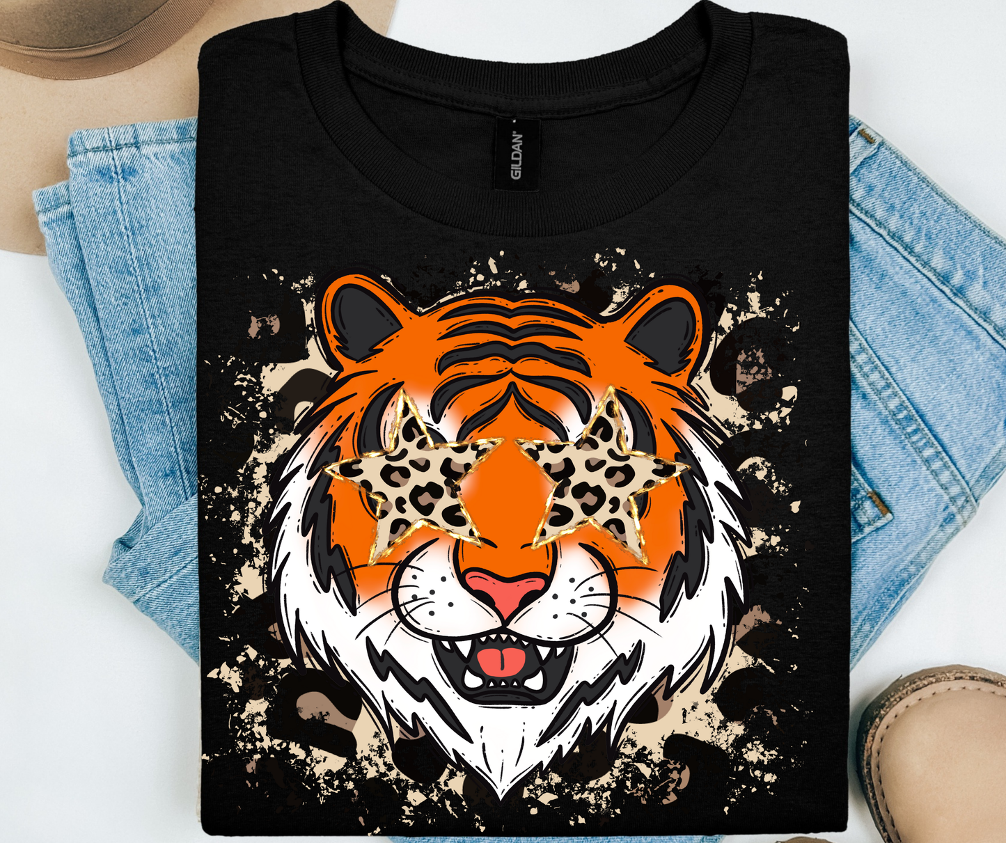 Leopard Mascot (Dropdown)-DTF&UV