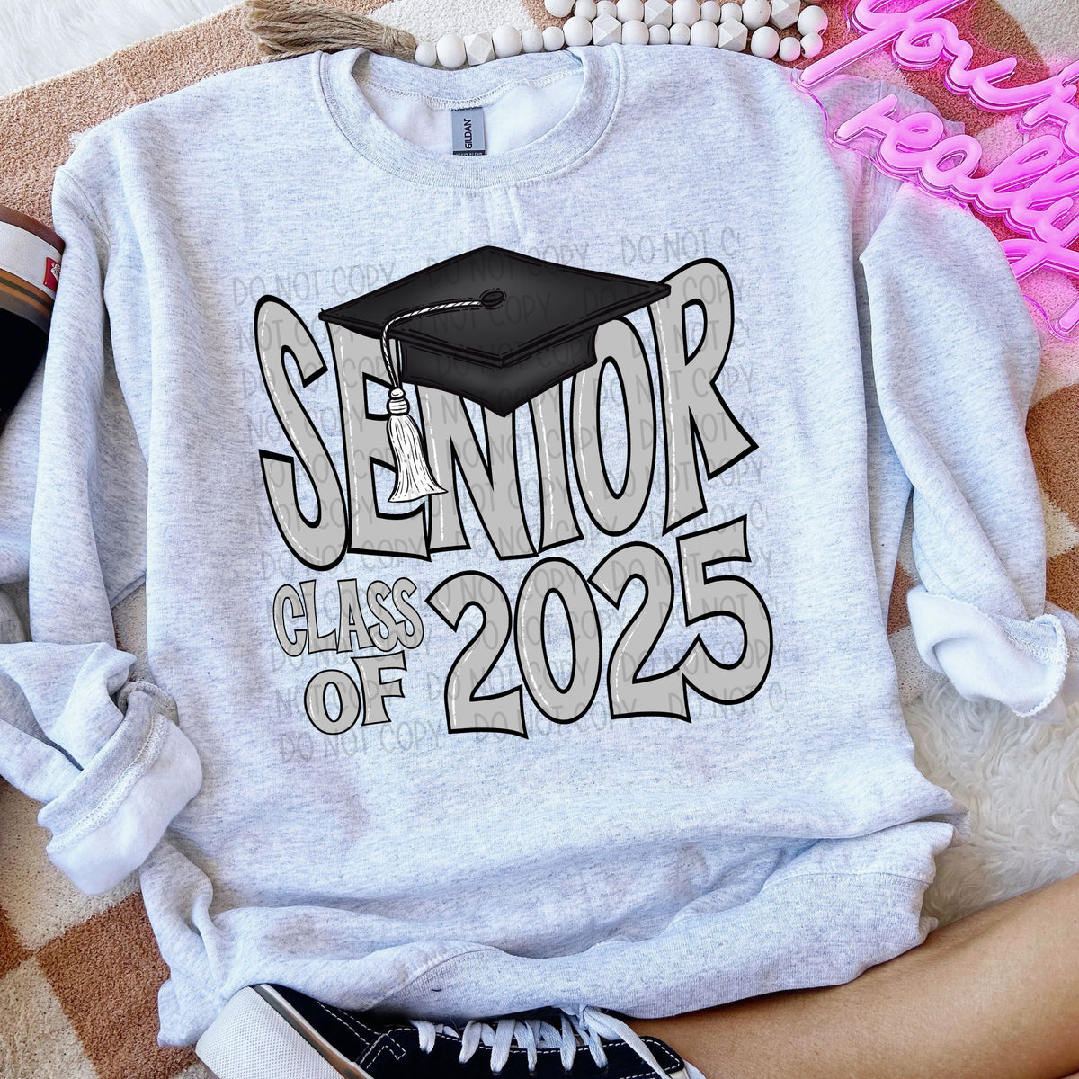 Senior Cap (ALL COLORS LISTED in this listing)-DTF