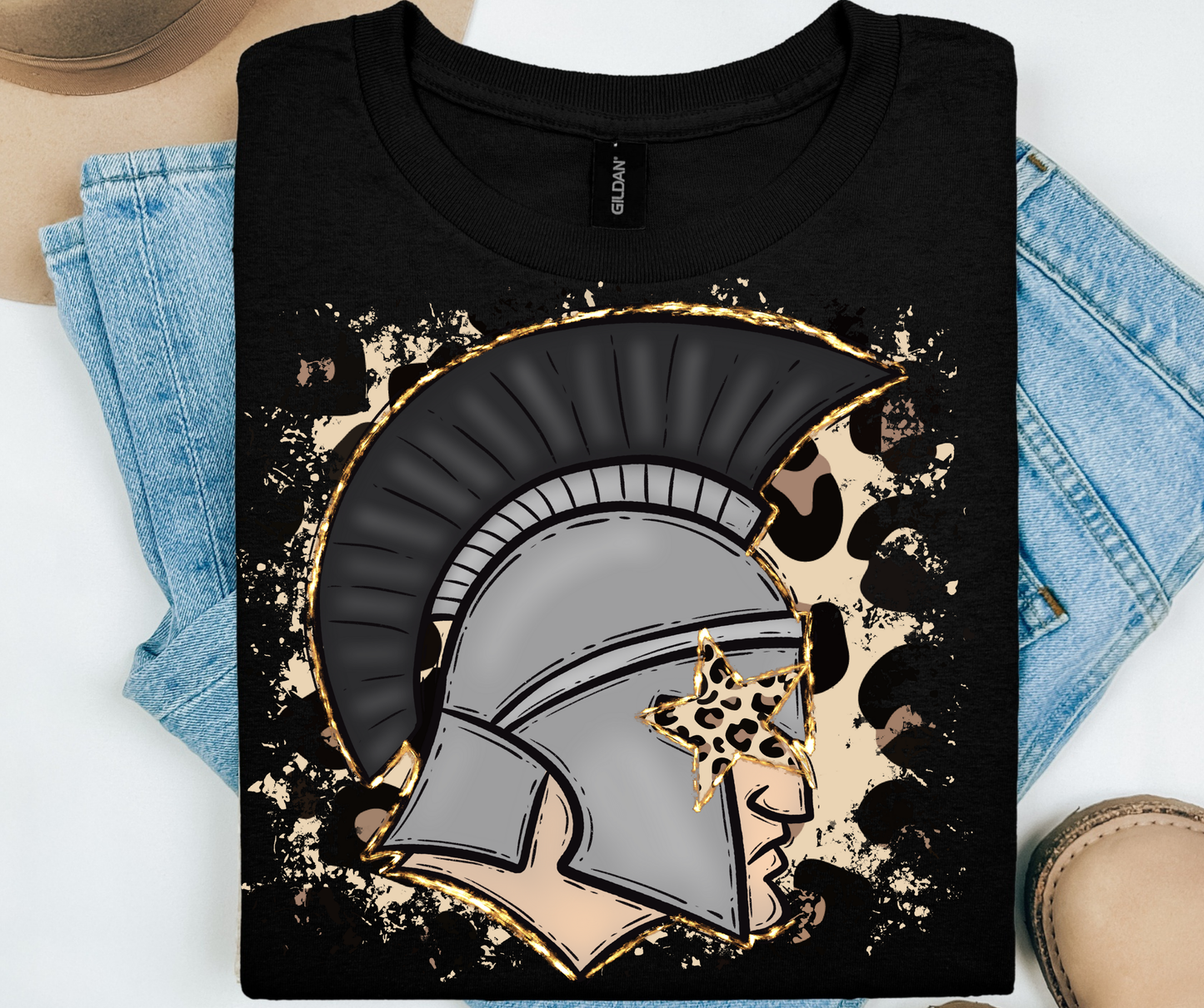 Leopard Mascot (Dropdown)-DTF&UV