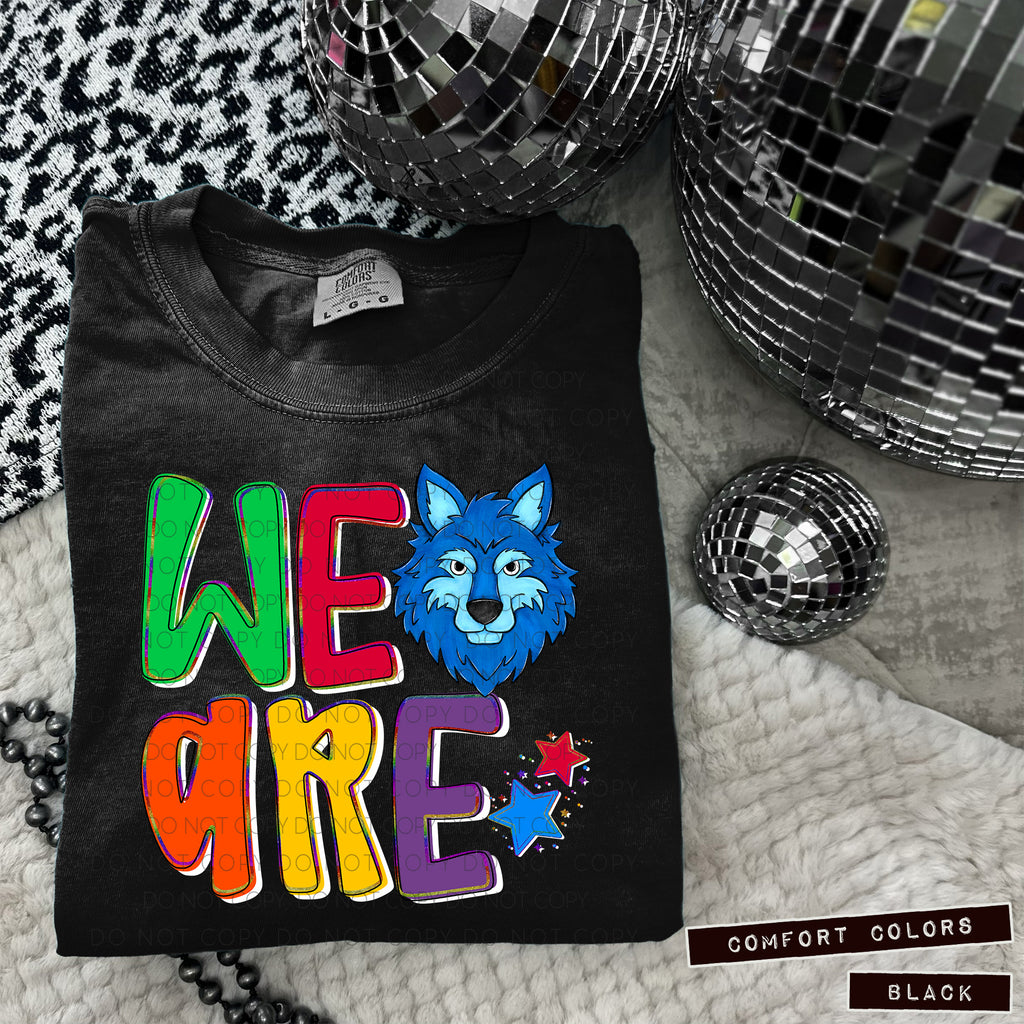 WE ARE MASCOT Heads(dropdown)-DTF