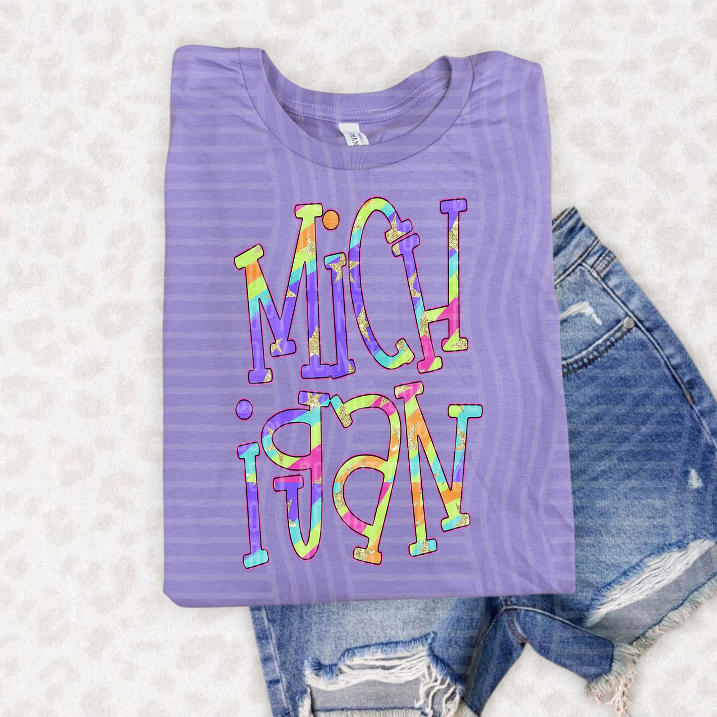 Mitchy Matchy State Swirls (dropdown)-DTF&UV