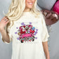 Valentine Truck Pink Leopard DTF
