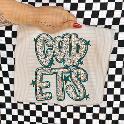 Teal Dotty (DROPDOWN MENU)-DTF&UV