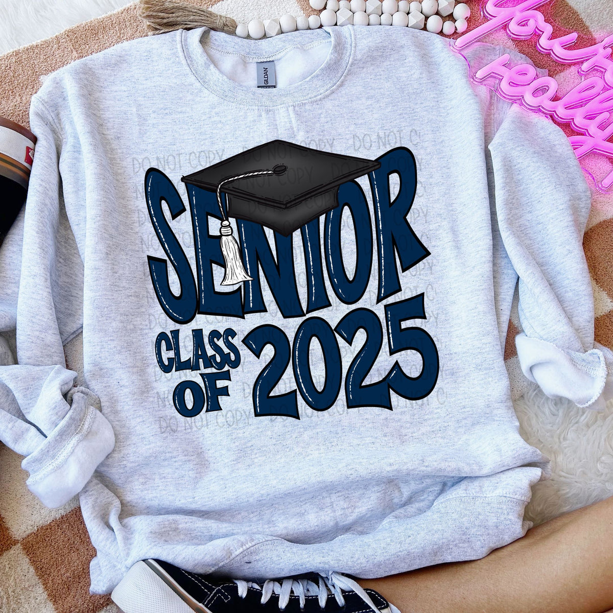 Senior Cap (ALL COLORS LISTED in this listing)-DTF