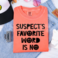 Suspects(all in this listing dropdown)-DTF