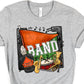 Band pennant orange-DTF