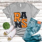 Rams Orange and Black - DTF