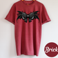 Black lace bat-DTF