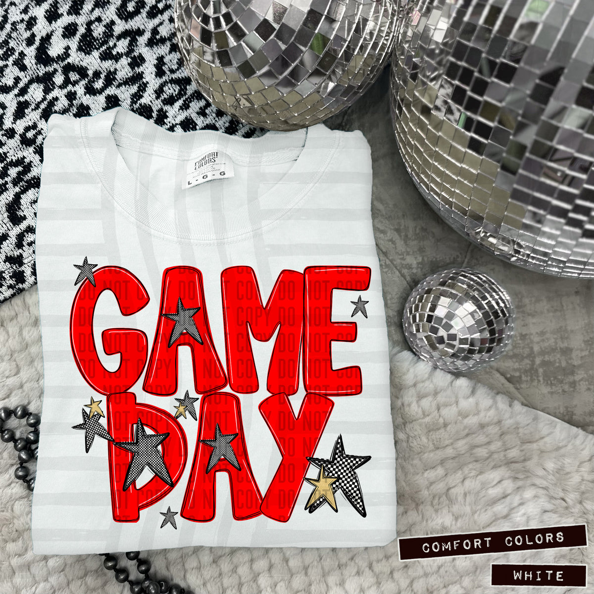 Game day Checkmate (colors dropdown)-DTF&UV