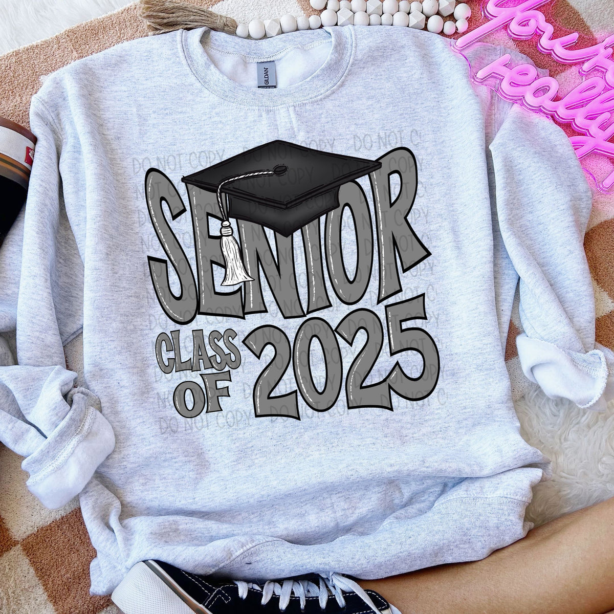 Senior Cap (ALL COLORS LISTED in this listing)-DTF