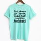 That dream isn't going to make it self happen-DTF