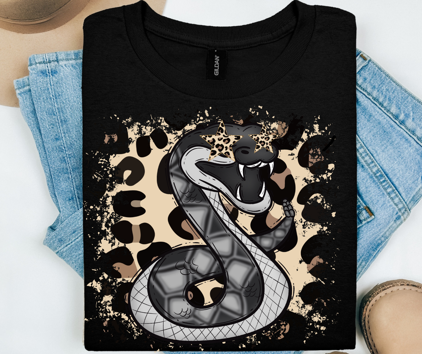 Leopard Mascot (Dropdown)-DTF&UV