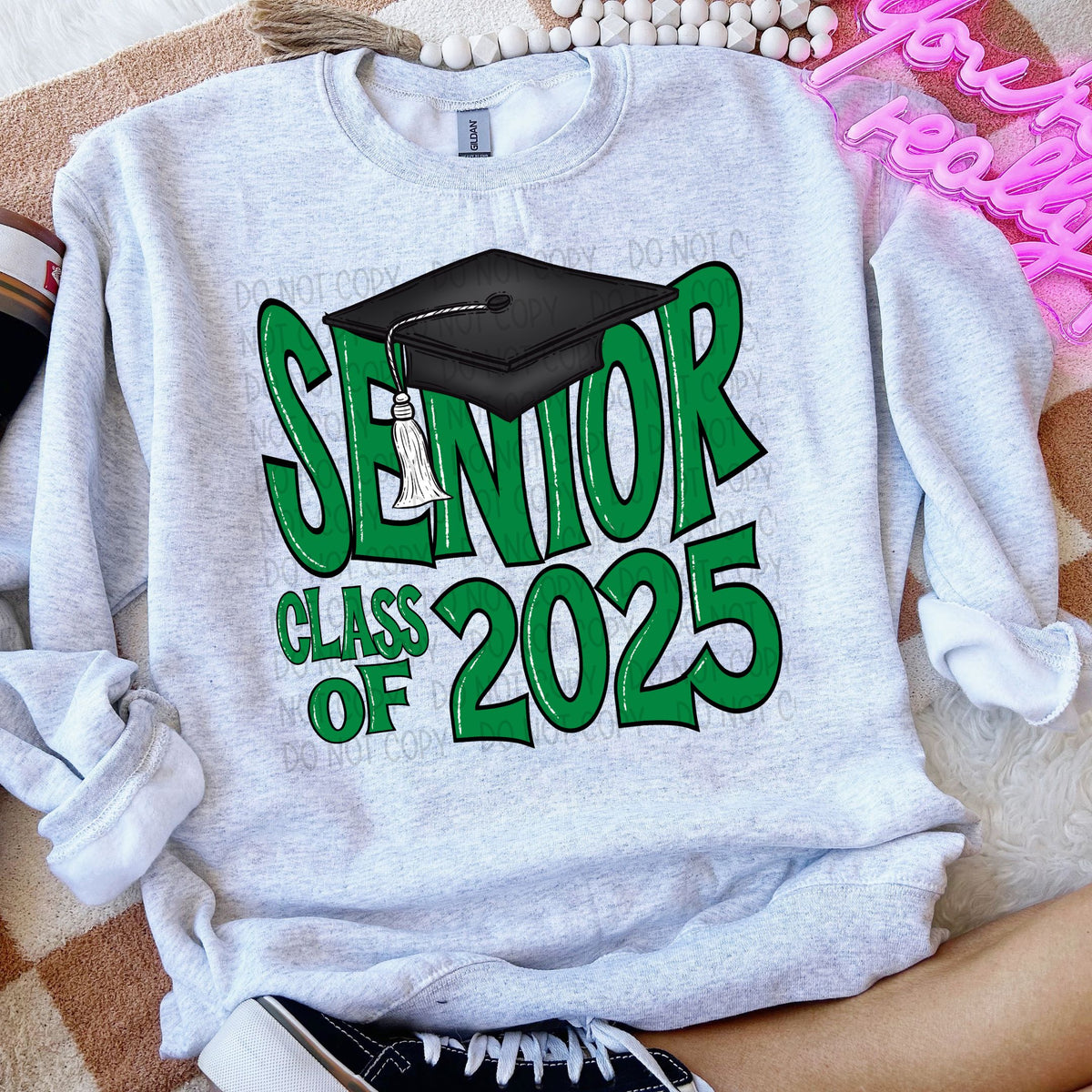 Senior Cap (ALL COLORS LISTED in this listing)-DTF