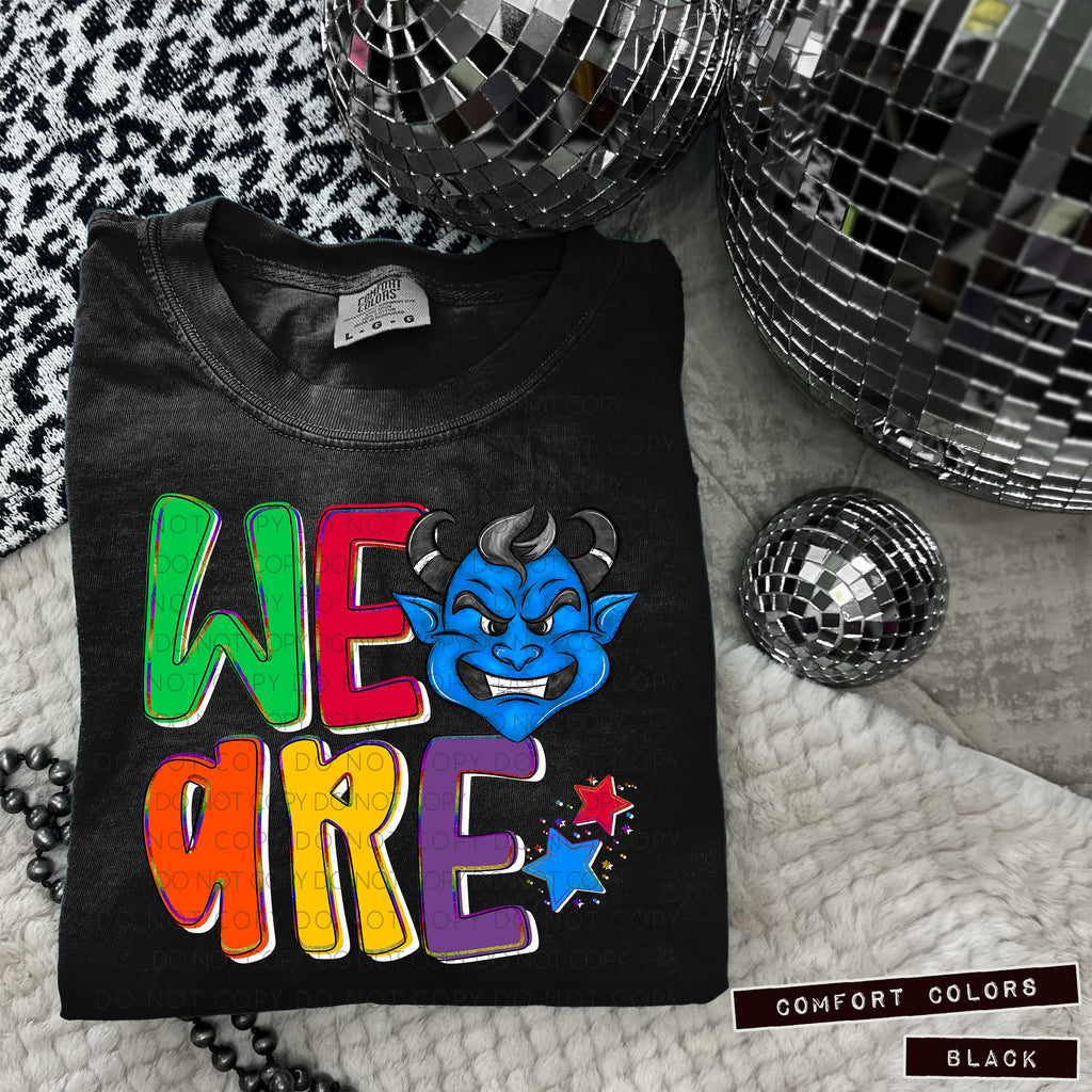 WE ARE MASCOT Heads(dropdown)-DTF