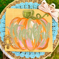 Watercolor Thankful Pumpkin-DTF&UV
