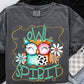 Funky Retro Spirit Mascot (dropdown)-DTF&UV