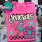 Soccer Bolt Mascots(Dropdown)-DTF