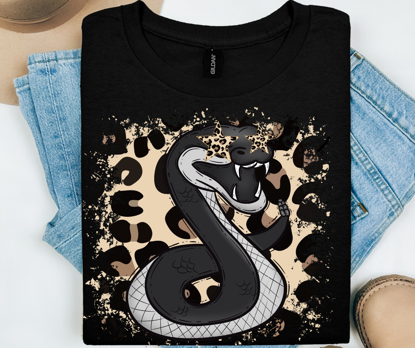 Leopard Mascot (Dropdown)-DTF&UV