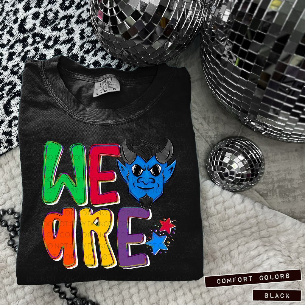 WE ARE MASCOT Heads(dropdown)-DTF