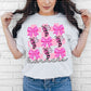 Hornets Coquette Checkered Faux Embroidery - DTF