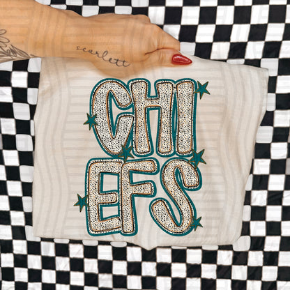 Teal Dotty (DROPDOWN MENU)-DTF&UV