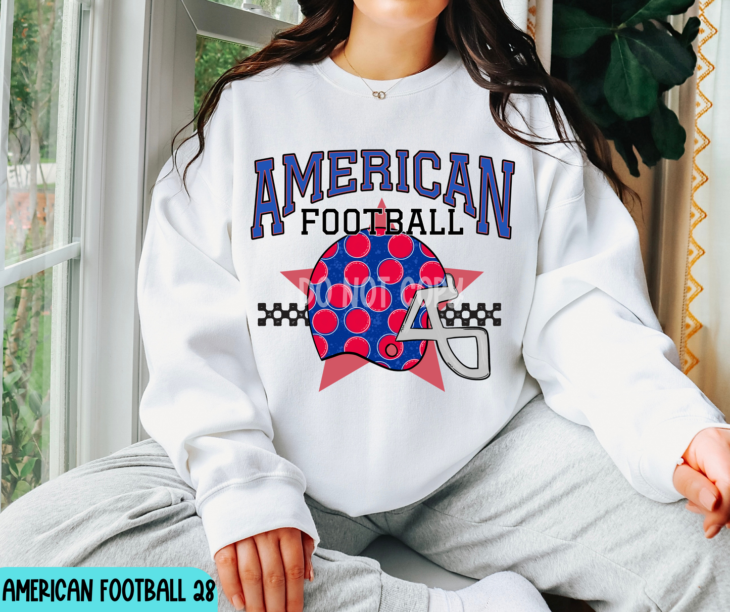 American Football 32 Team colors in this listing (Dropdown Menu)-DTF