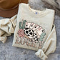 Lucky Western Cards Cow Print Hat -DTF