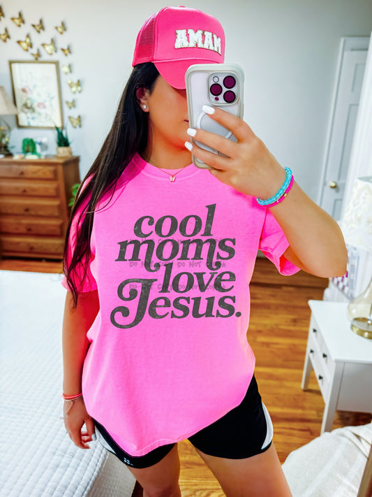 Cool moms love Jesus -DTF&UV