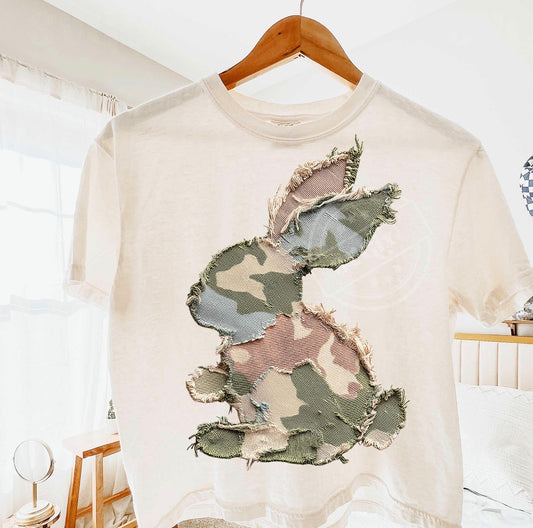 Camo bunny-DTF&UV